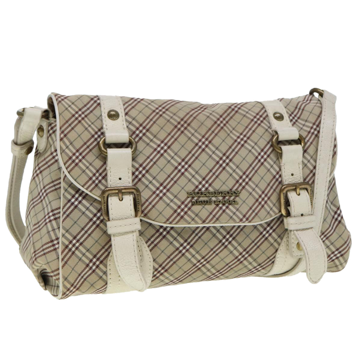 Burberry Nova Check, Beige, Canvas, shoulder