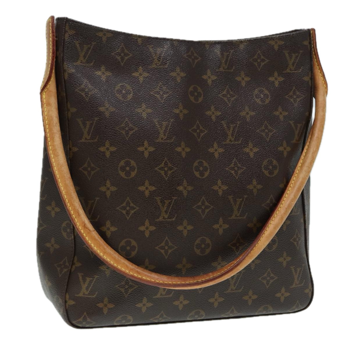 Louis Vuitton Looping GM, Brown, Canvas, shoulder