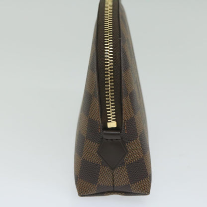 Louis Vuitton Cosmetic pouch, Brown, Canvas, clutch