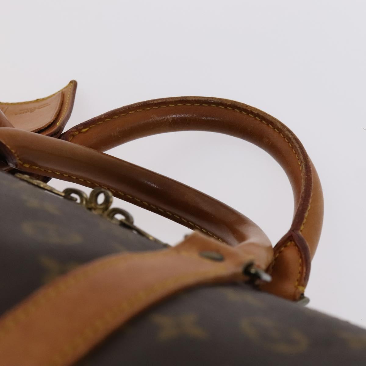 Louis Vuitton Keepall 60, Brown, Canvas, travel