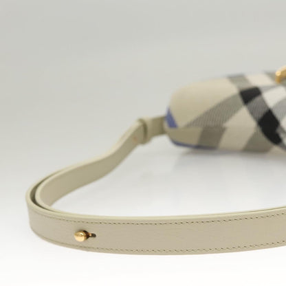 Burberry, Grey, Canvas, shoulder