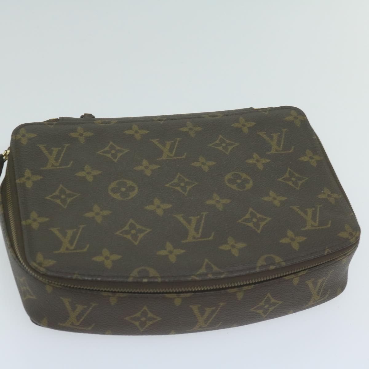 Louis Vuitton Monte Carlo, Brown, Canvas, clutch