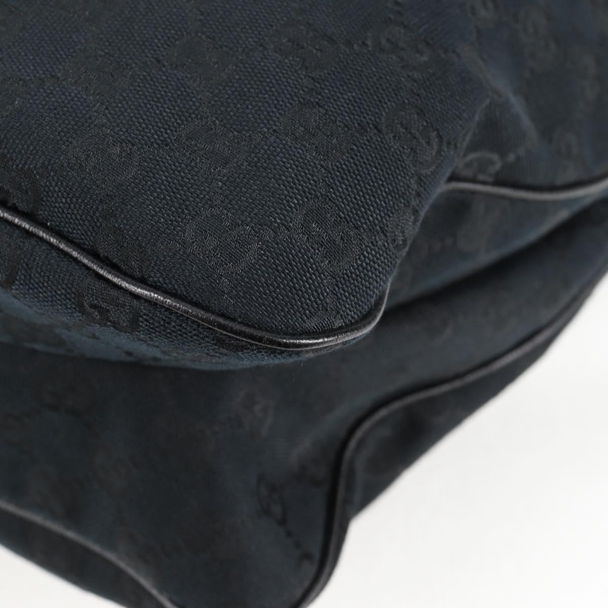 Gucci GG canvas, Black, Canvas, shoulder