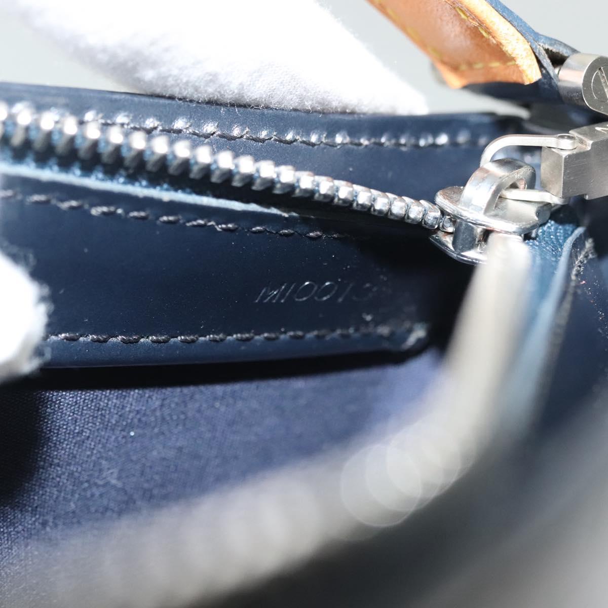 Louis Vuitton Fowler, Navy, Leather, clutch