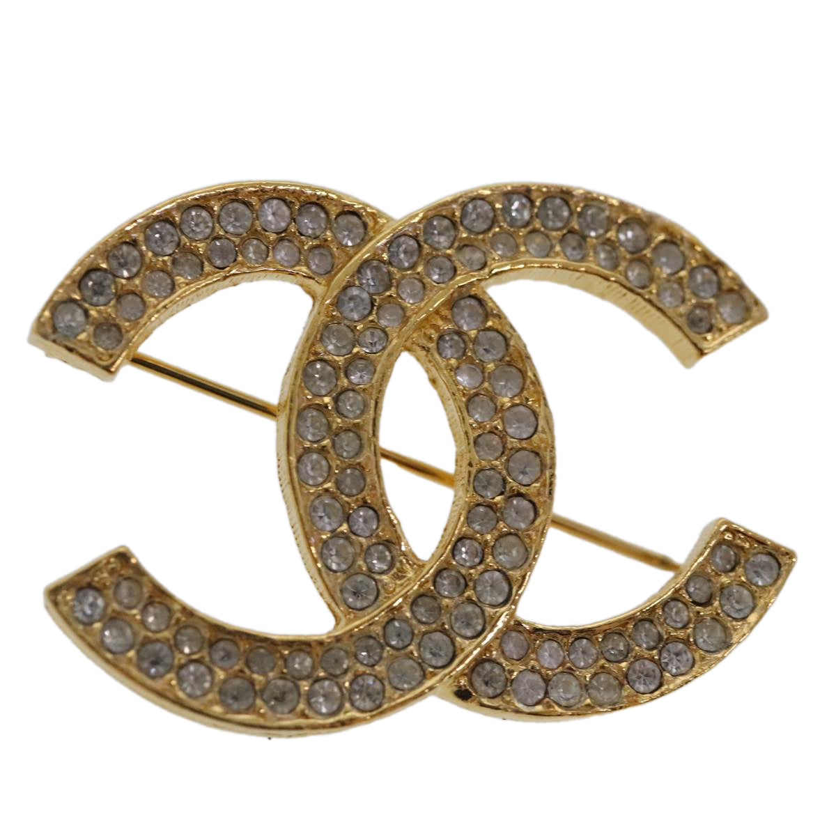 Chanel Coco Mark, Gold, Metal, brooch