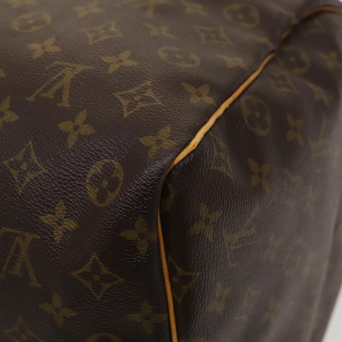 Louis Vuitton Keepall 60, Brown, Canvas, travel
