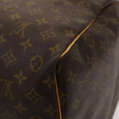 Louis Vuitton Keepall 60, Brown, Canvas, travel