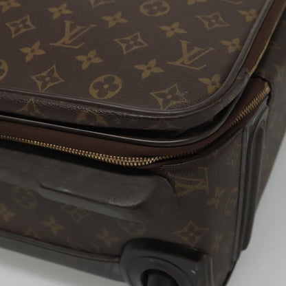 Louis Vuitton Pegase, Brown, Canvas, travel