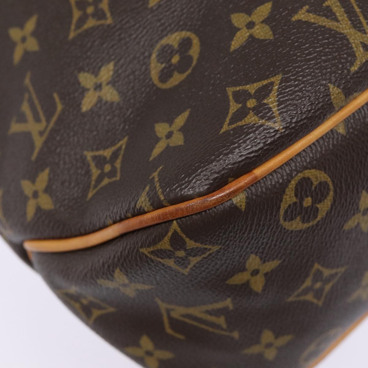 Louis Vuitton Delightful, Brown, Canvas, shoulder