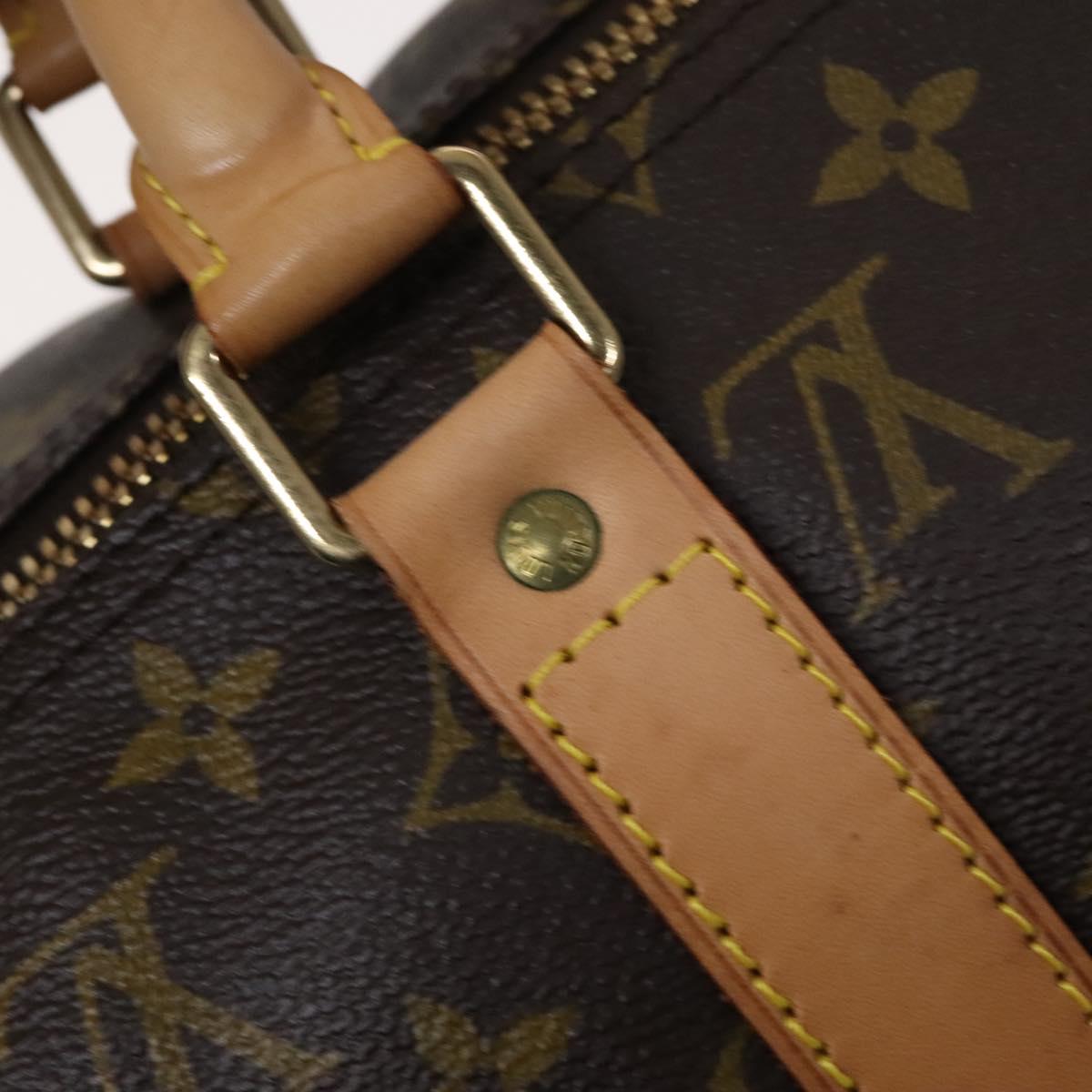 Louis Vuitton Keepall 50, Brown, Canvas, travel