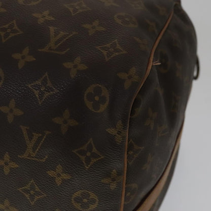 Louis Vuitton Keepall Bandoulière 60, Brown, Canvas, travel