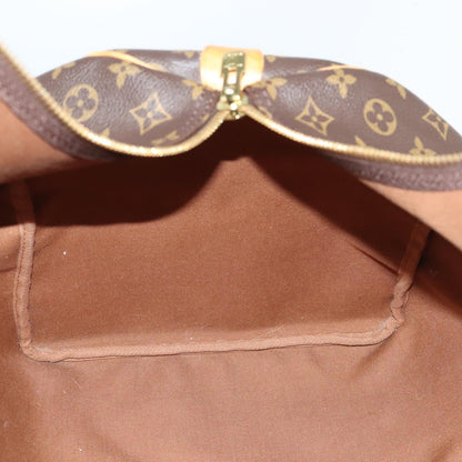 Louis Vuitton Keepall 60, Brown, Canvas, travel