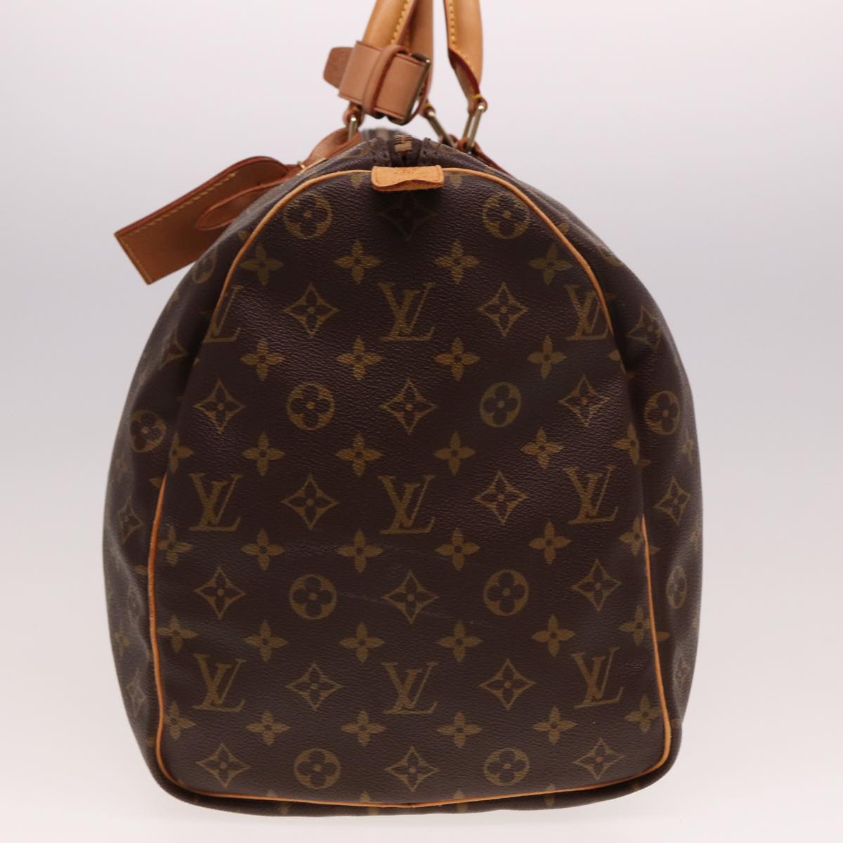 Louis Vuitton Keepall 50, Brown, Canvas, travel