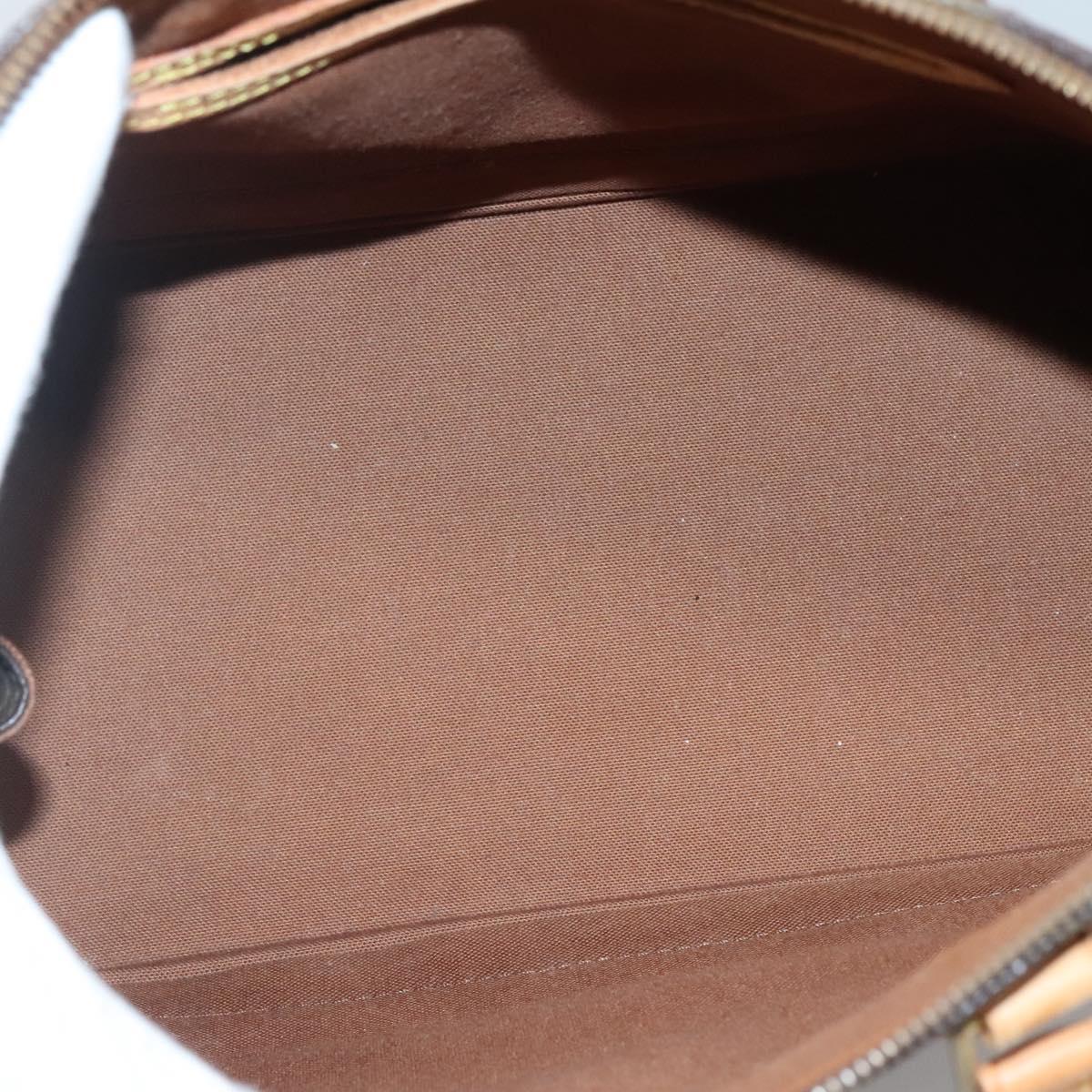 Louis Vuitton Alma, Brown, Canvas, handbag