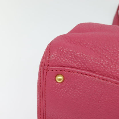 Miu Miu Vitello, Pink, Leather, handbag