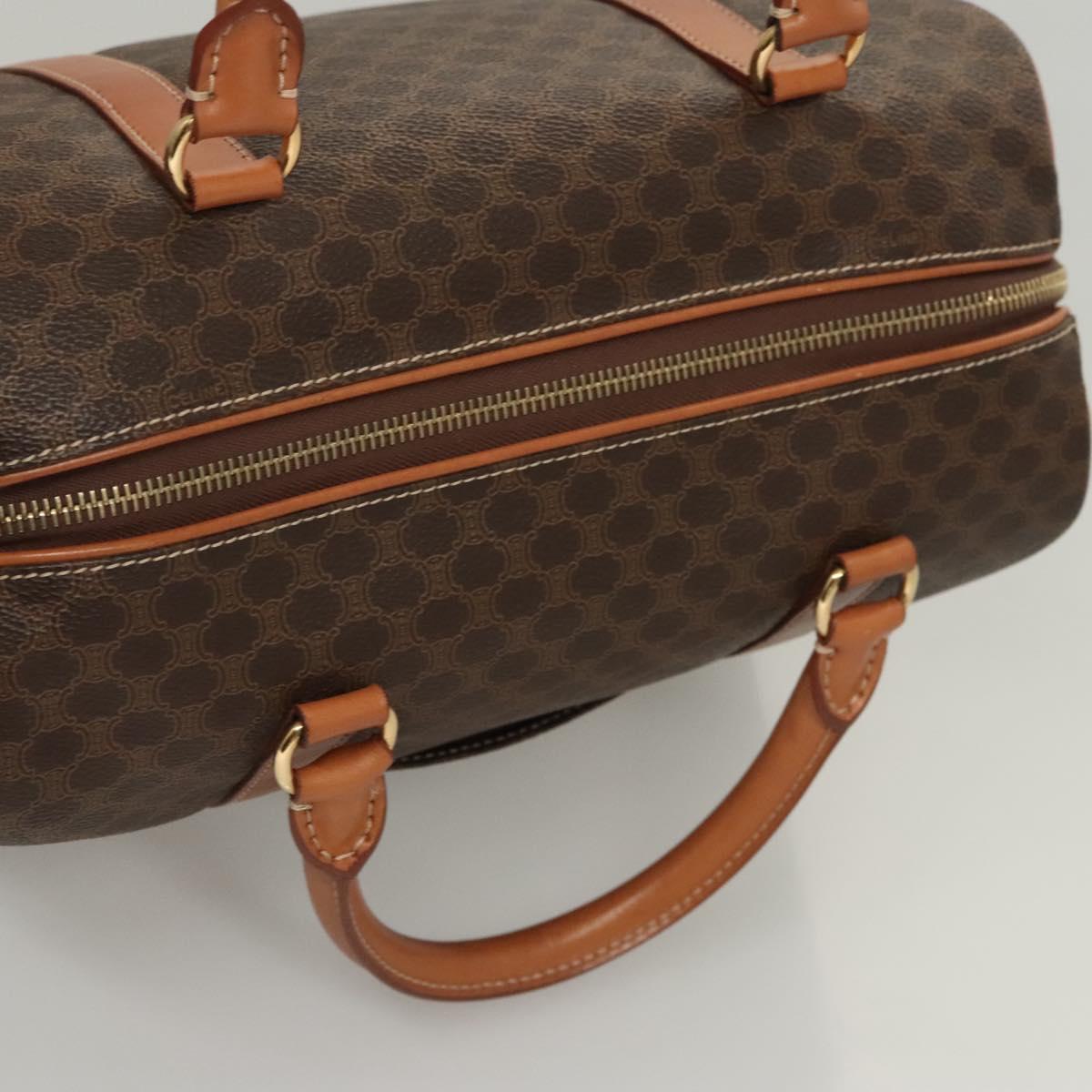 Céline Macadam, Brown, Canvas, handbag