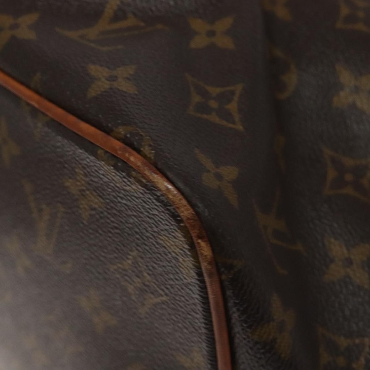 Louis Vuitton Palermo, Brown, Canvas, tote
