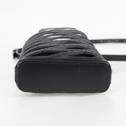 Balenciaga, Black, Leather, handbag