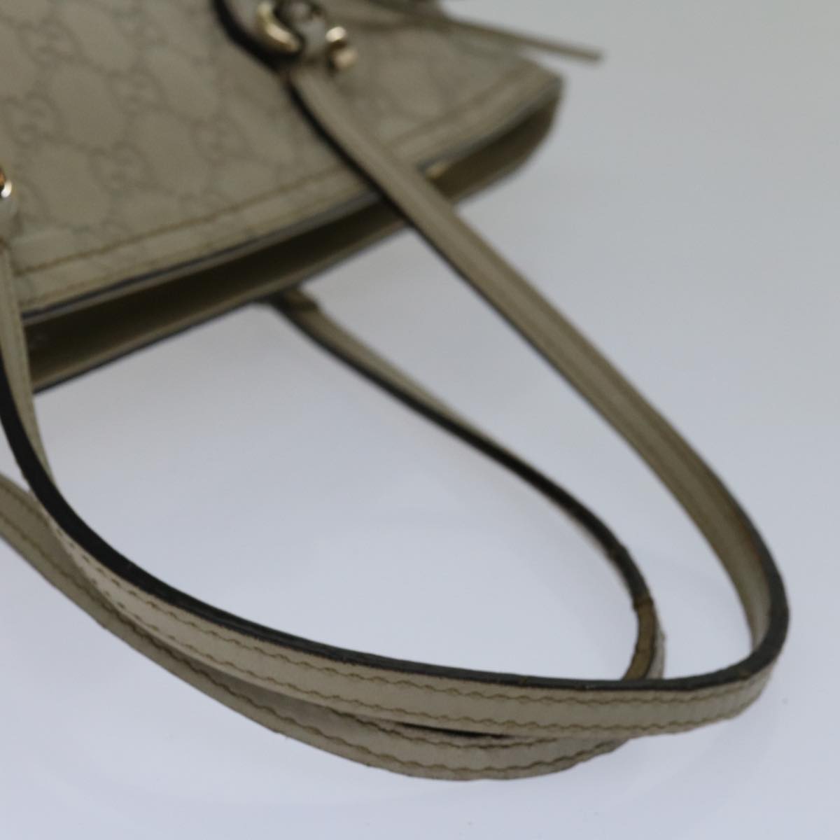 Gucci Bree Tote Guccissima Leather, GRAY, CANVAS, Tote bag