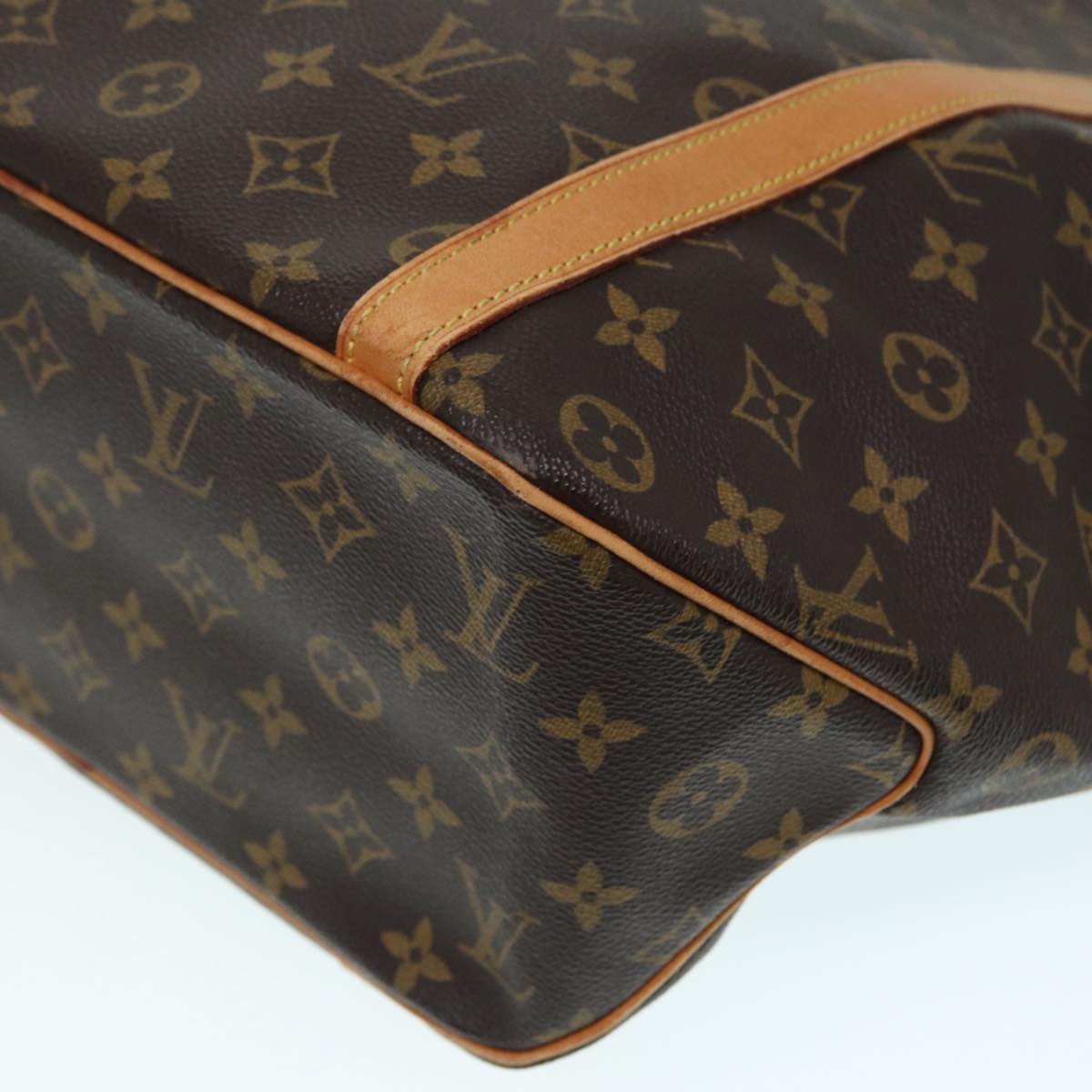 Louis Vuitton Shopping, Brown, Canvas, tote