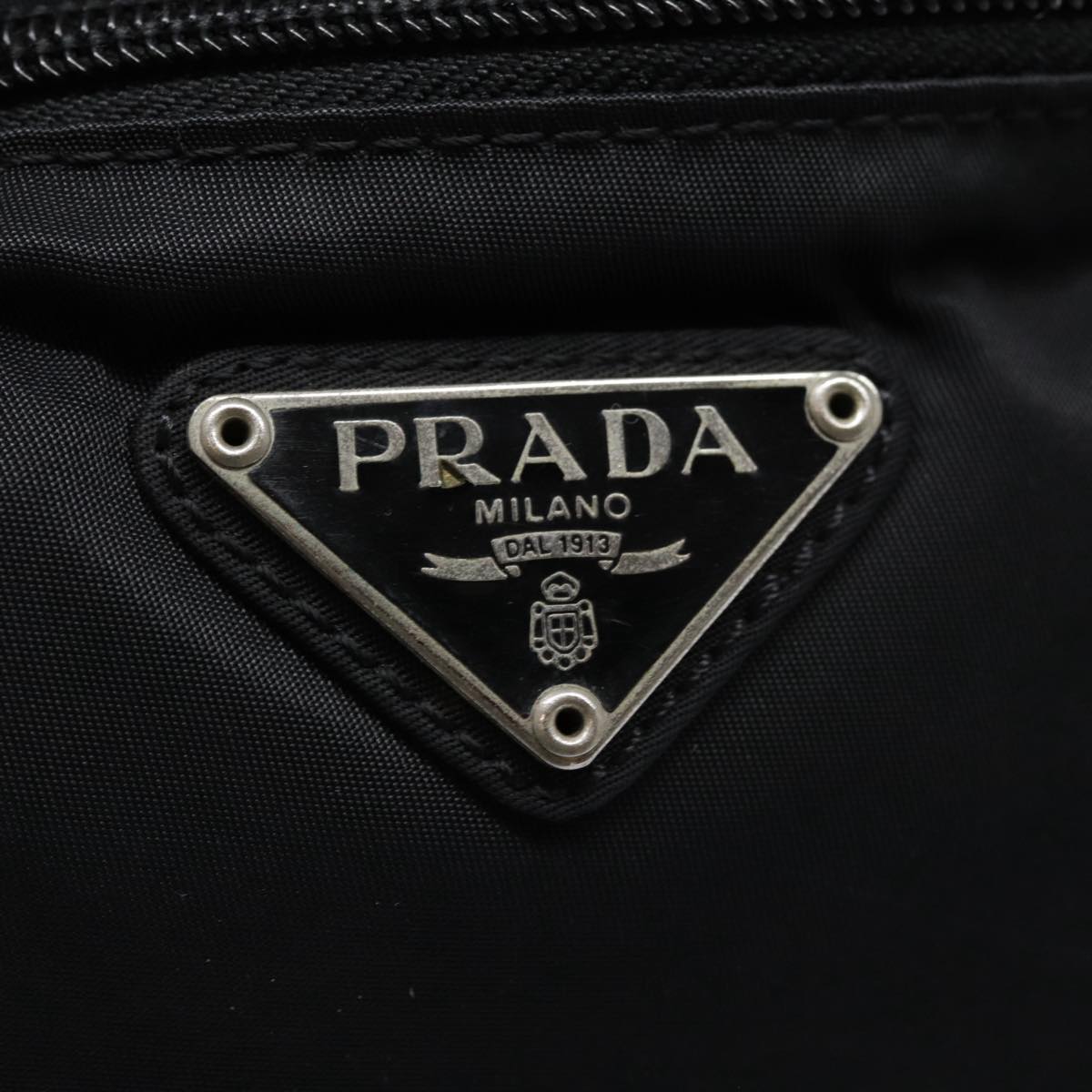 Prada Re-Nylon, Blue, Canvas, shoulder