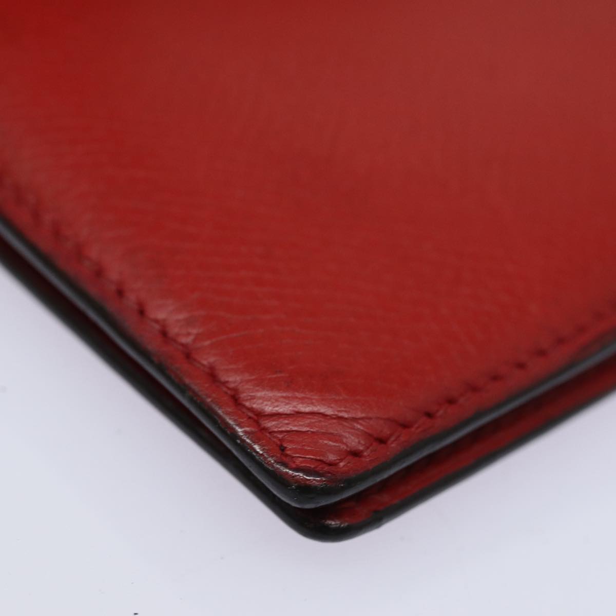 Hermès Béarn, Red, Leather, wallet