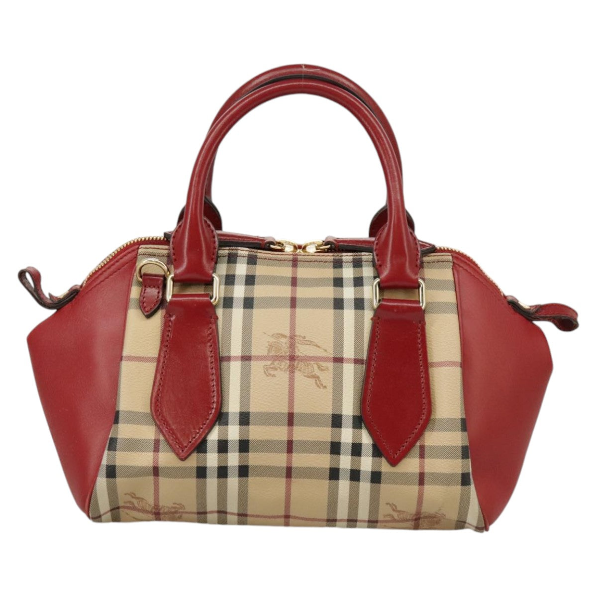 Burberry Nova Check, Beige, Canvas, handbag