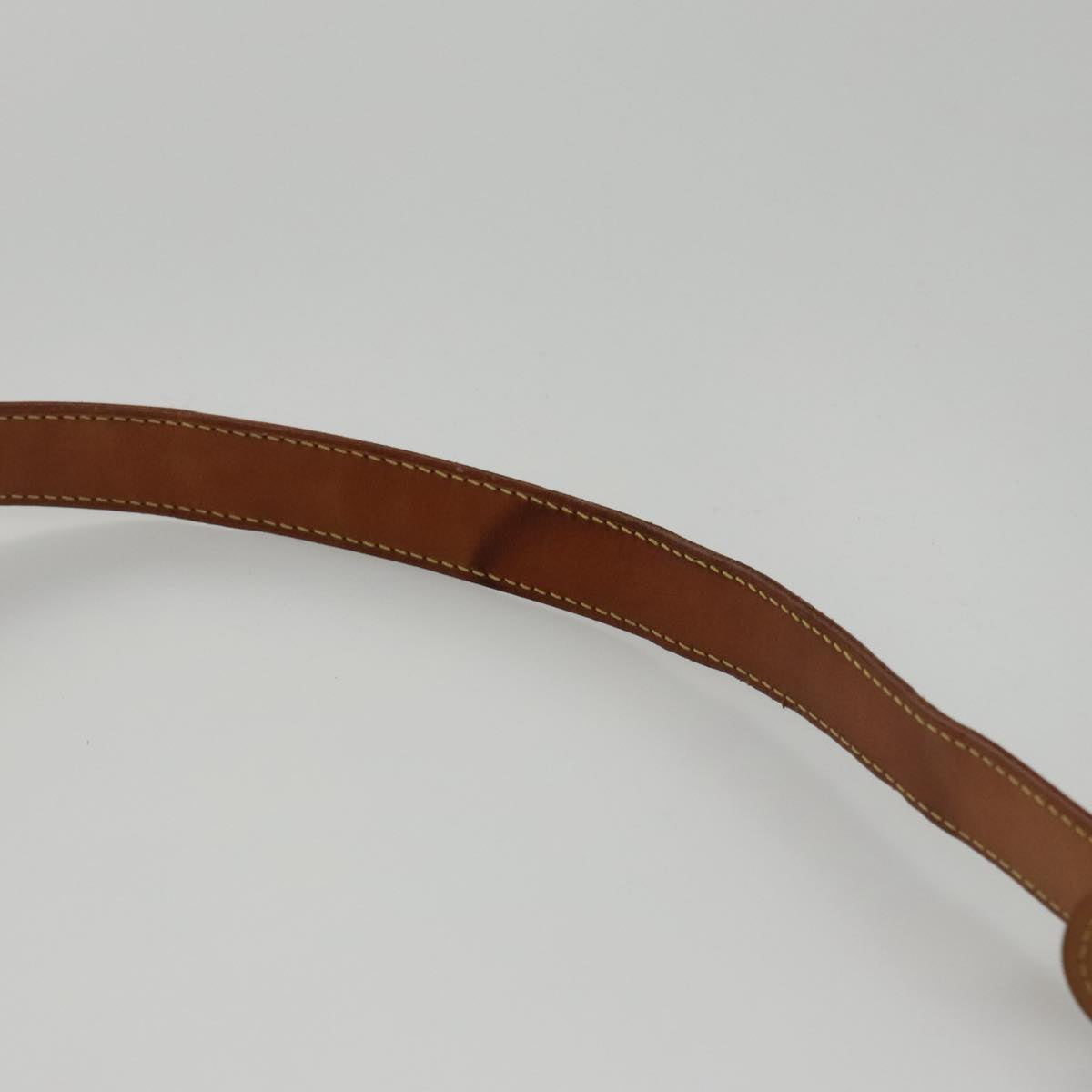 Louis Vuitton Saumur 43, Brown, Canvas, shoulder
