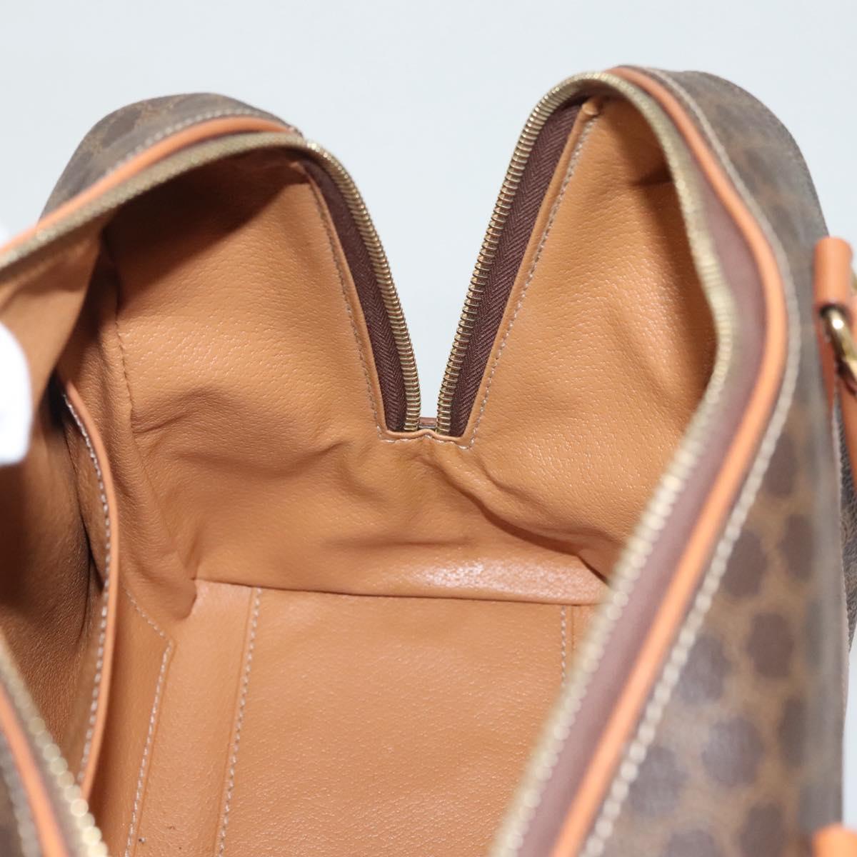 Céline Macadam, Brown, Canvas, handbag