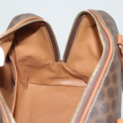 Céline Macadam, Brown, Canvas, handbag
