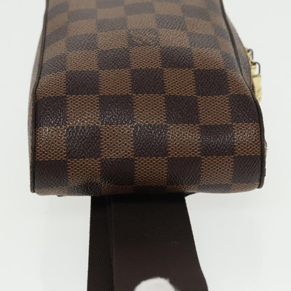 Louis Vuitton Geronimos, Brown, Canvas, shoulder