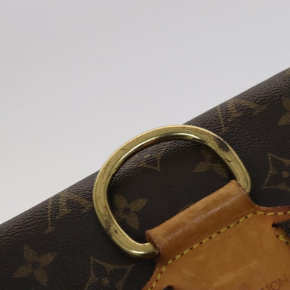 Louis Vuitton Montsouris, Brown, Canvas, backpack