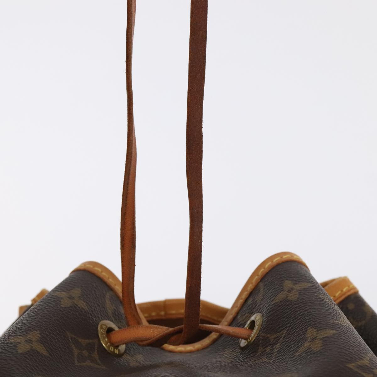 Louis Vuitton Montsouris, Brown, Canvas, backpack