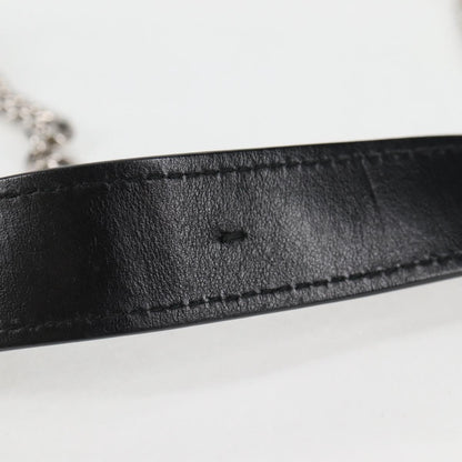 Prada Ribbon, Black, Leather, shoulder