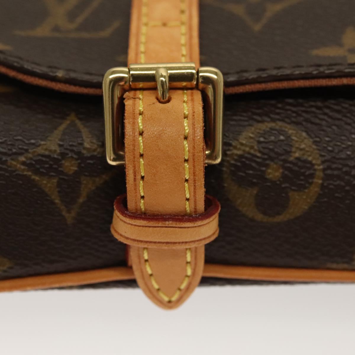 Louis Vuitton Marelle, Brown, Canvas, clutch