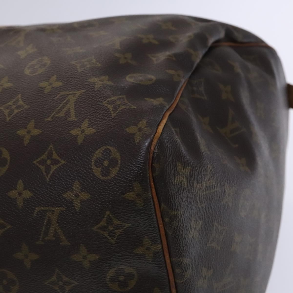 Louis Vuitton Keepall 60, Brown, Canvas, travel