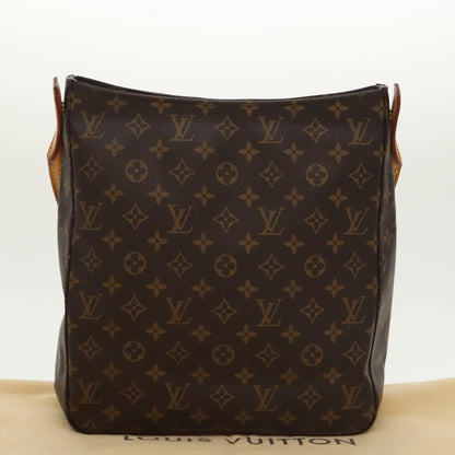 Louis Vuitton Looping GM, Brown, Canvas, handbag