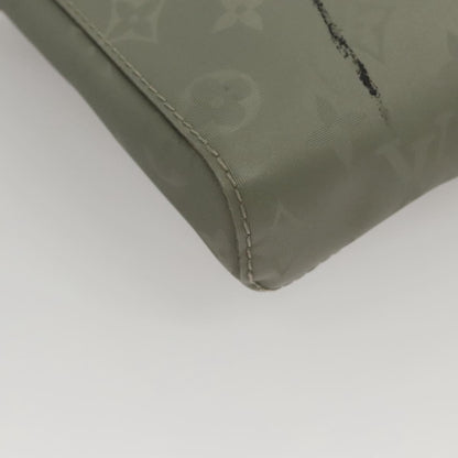 Louis Vuitton Messenger, Grey, Canvas, shoulder