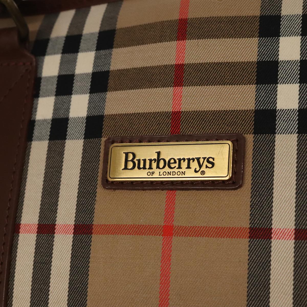 Burberry Nova Check, Beige, Canvas, travel