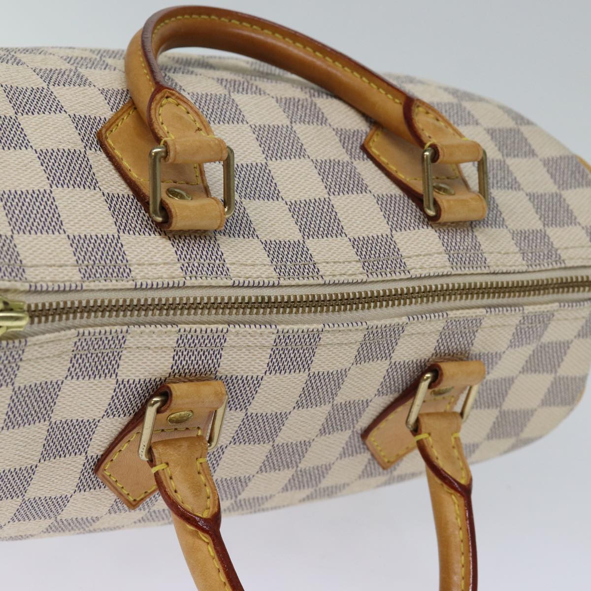 Louis Vuitton Speedy 25, White, Canvas, handbag