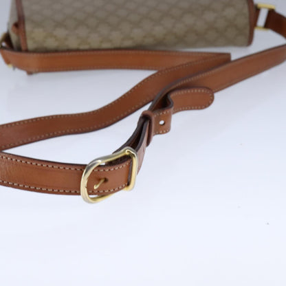 Céline Macadam, Beige, Canvas, shoulder