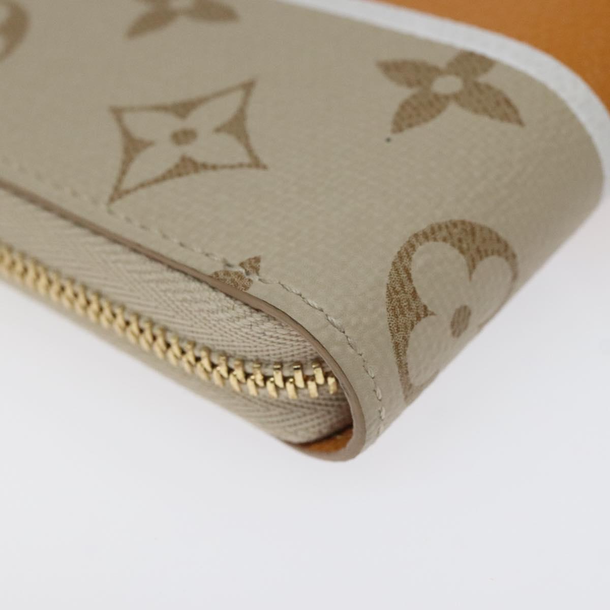 Louis Vuitton Zippy coin purse, Beige, Canvas, wallet