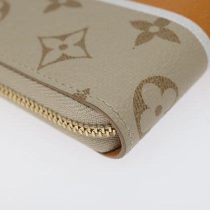 Louis Vuitton Zippy coin purse, Beige, Canvas, wallet