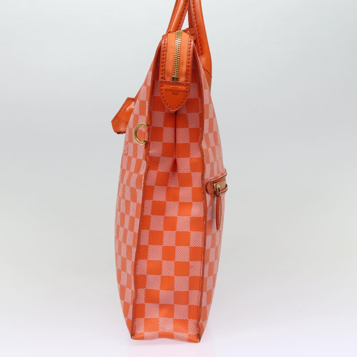 Louis Vuitton Pimont Mobile, Orange, Canvas, handbag