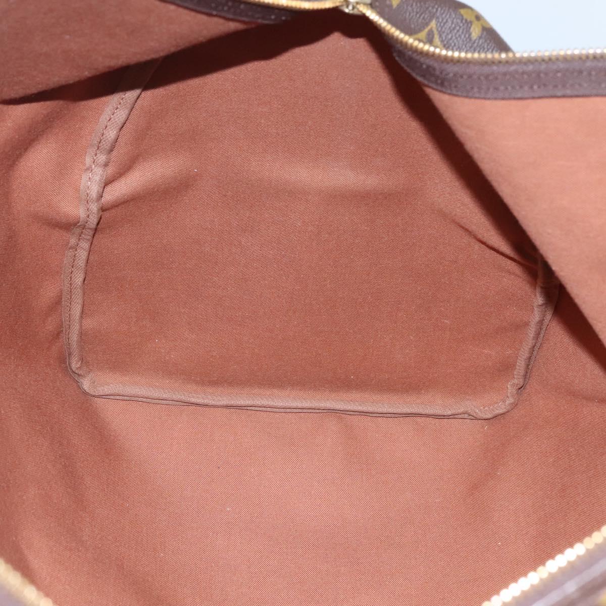 Louis Vuitton Keepall 60, Black, Canvas, travel