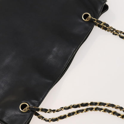 Chanel Quilted, Black, Leather, shoulder