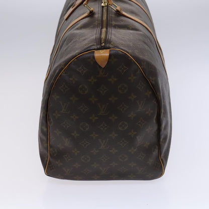 Louis Vuitton Keepall 60, Brown, Canvas, travel