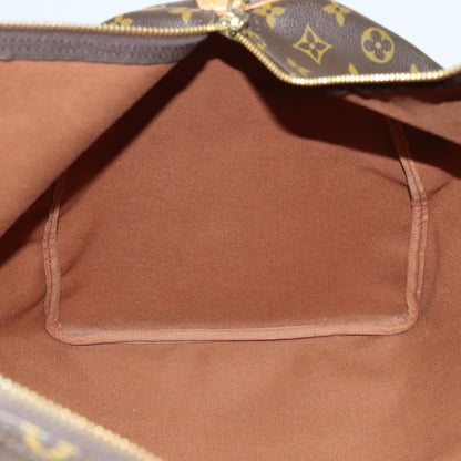 Louis Vuitton Keepall 60, Brown, Canvas, travel