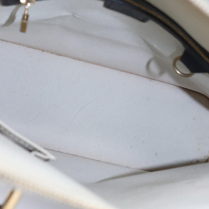 Louis Vuitton Alma, Grey, Canvas, handbag