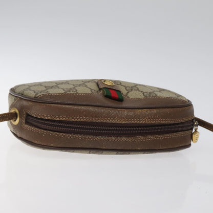 Gucci Ophidia, Beige, Canvas, shoulder